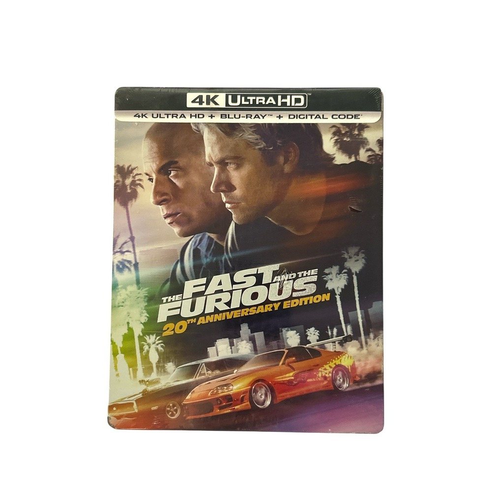 The Fast and the Furious‎ 20th Anniversary Limited Edition 4K SteelBook Set